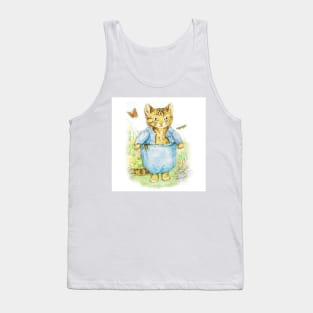 Tom Kitten in his Blue Suit by Beatrix Potter Tank Top